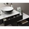 Модуль под раковину VITRA ORIGIN 90 см с выдвижным ящиком, правосторонний, черный дуб 65676